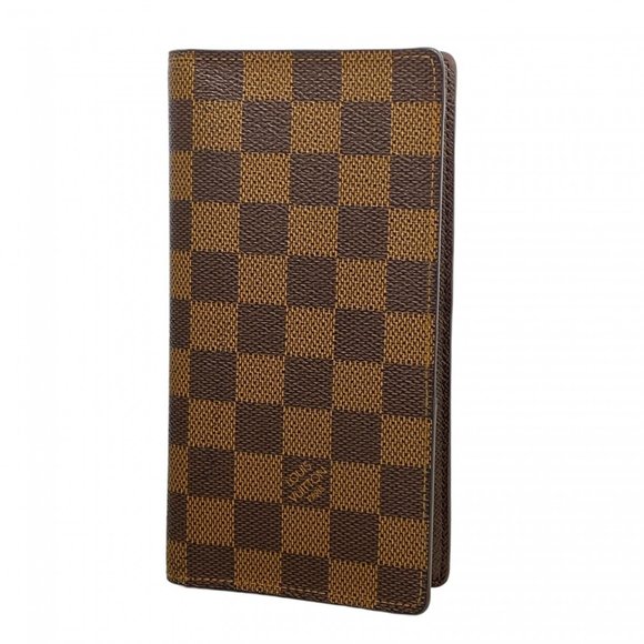 Louis Vuitton Damier Long Wallet, Porte-Valeur Carte Credit, N61823, Ebene, M... - Picture 1 of 9